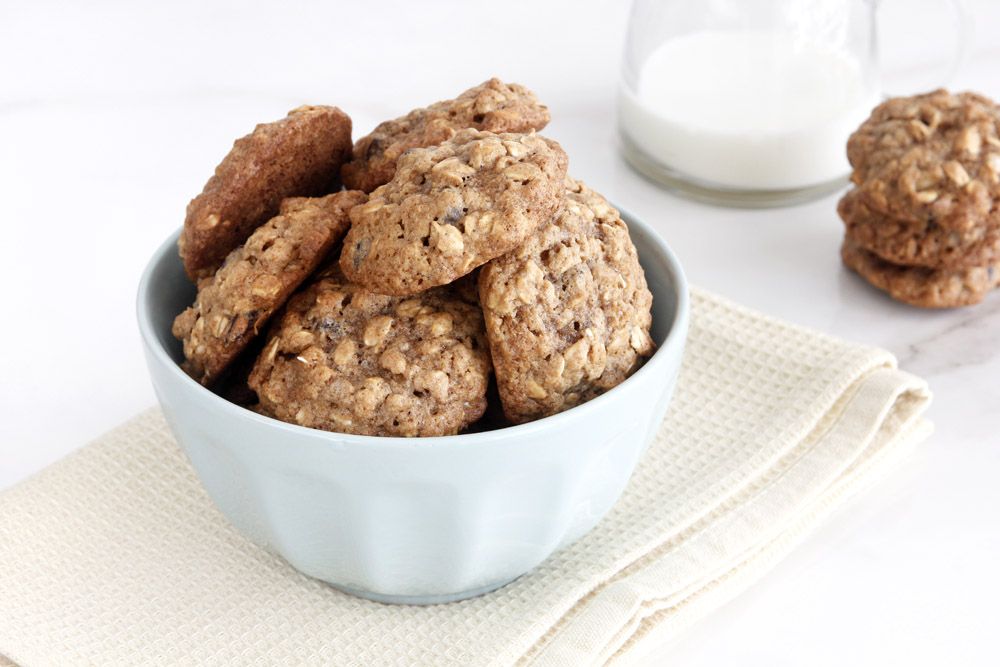 Oatmeal Cookie with Cranberries and Almonds