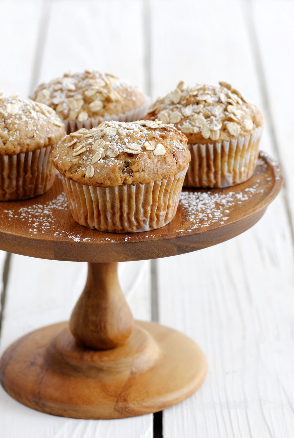 Pear Muffins with Oatmeal