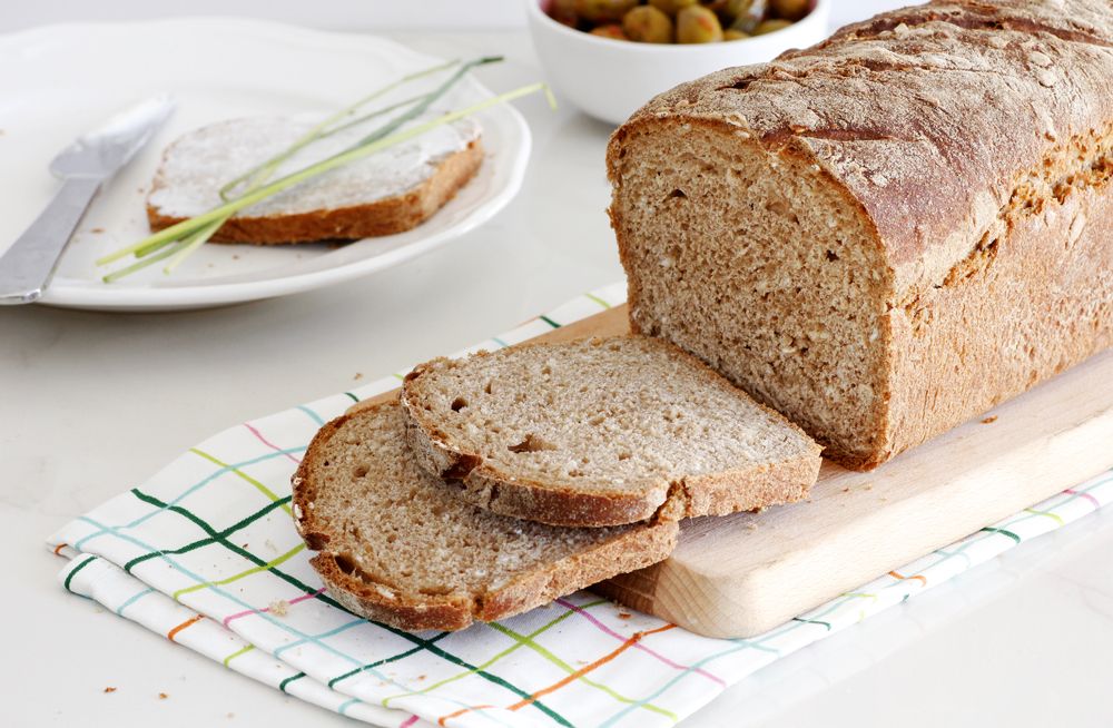 Whole Wheat Bread with Oats