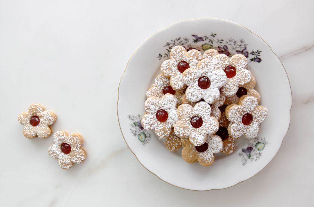 Jam Linzer Cookies