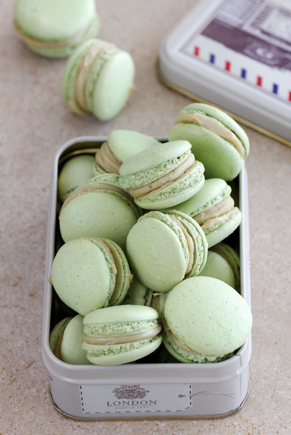 Pistachio Macarons