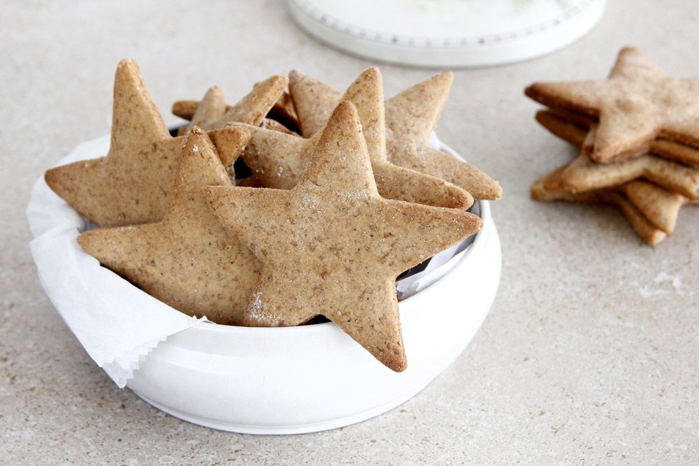 Star-Shaped Gingerbread Cookies