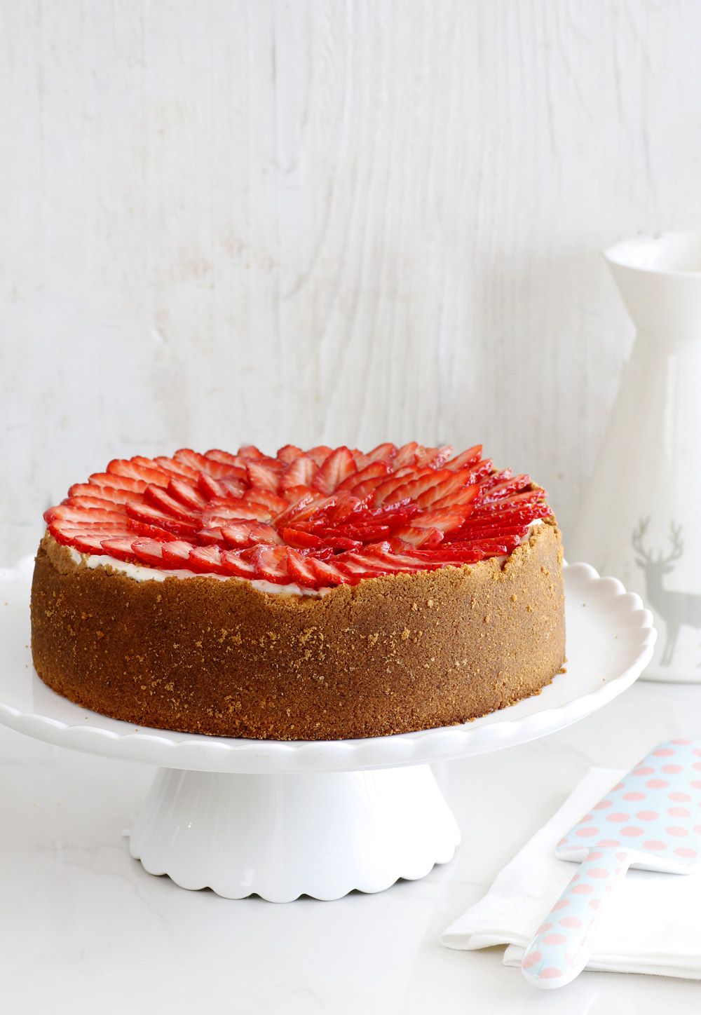 Glazed Strawberry Cheesecake Glazed Strawberry Cheesecake