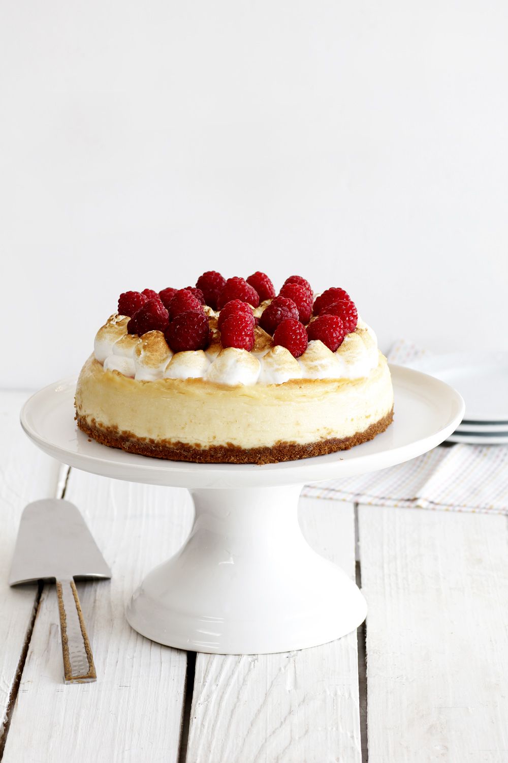 White Chocolate Cheesecake with Berries