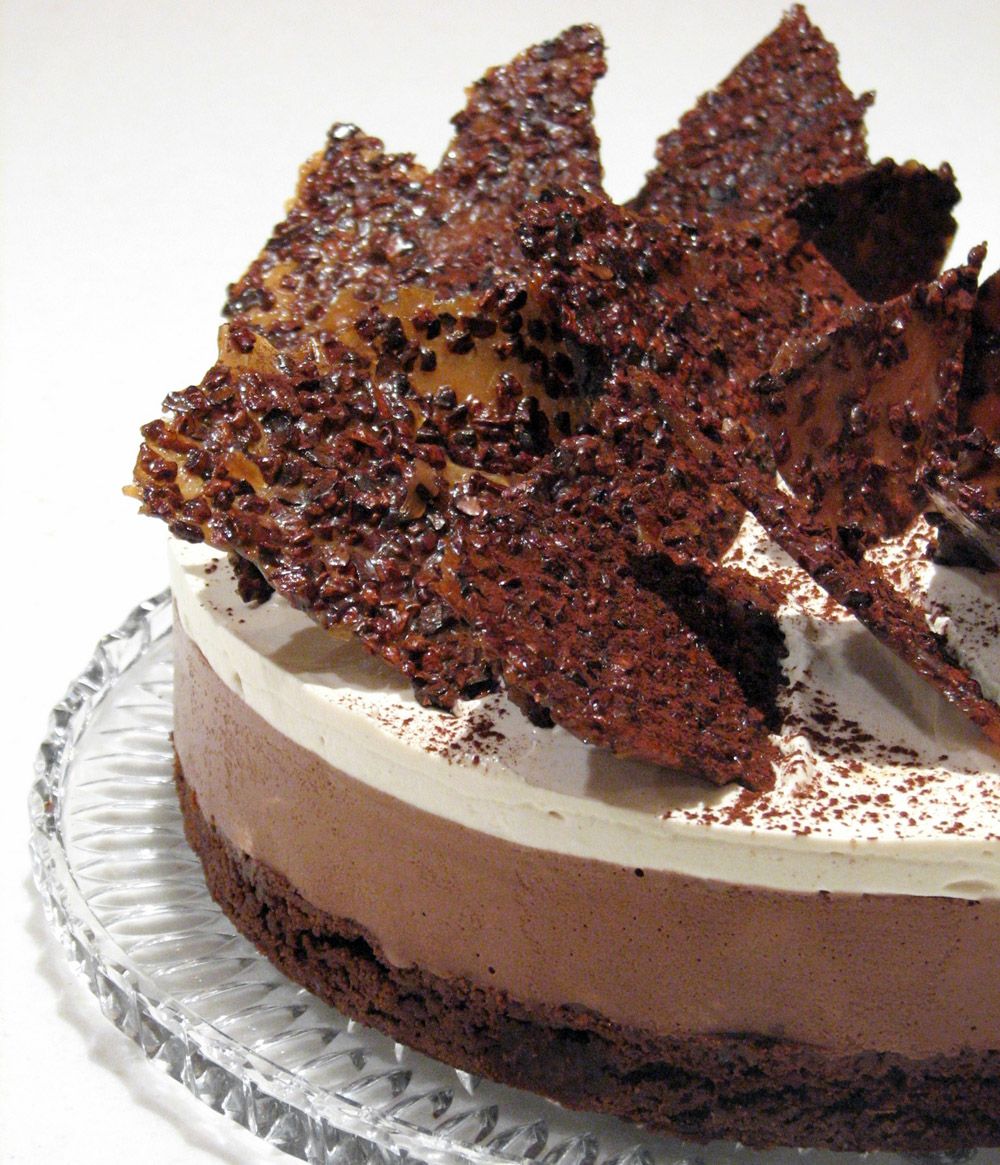 Coffee Chocolate Mousse Cake