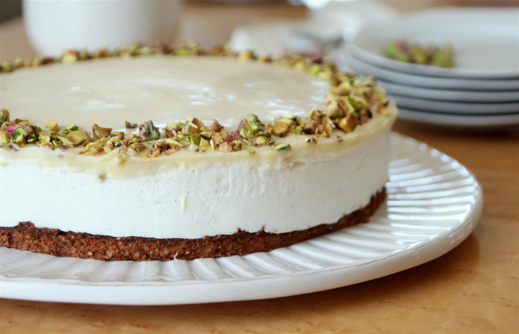 Pistachio Lemon Cheesecake Pistachio Lemon Cheesecake