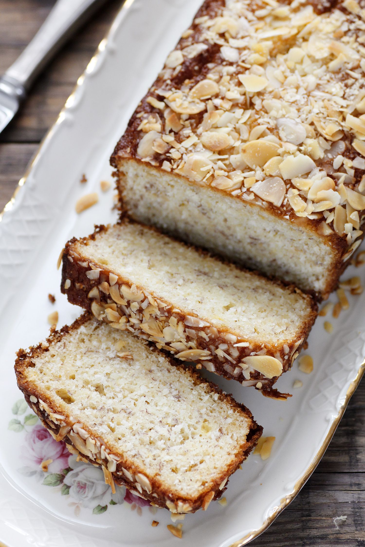 Banana Bread with Rum and Coconut