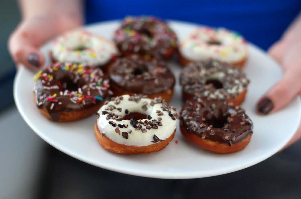 Chocolate and Sprinkles Donuts