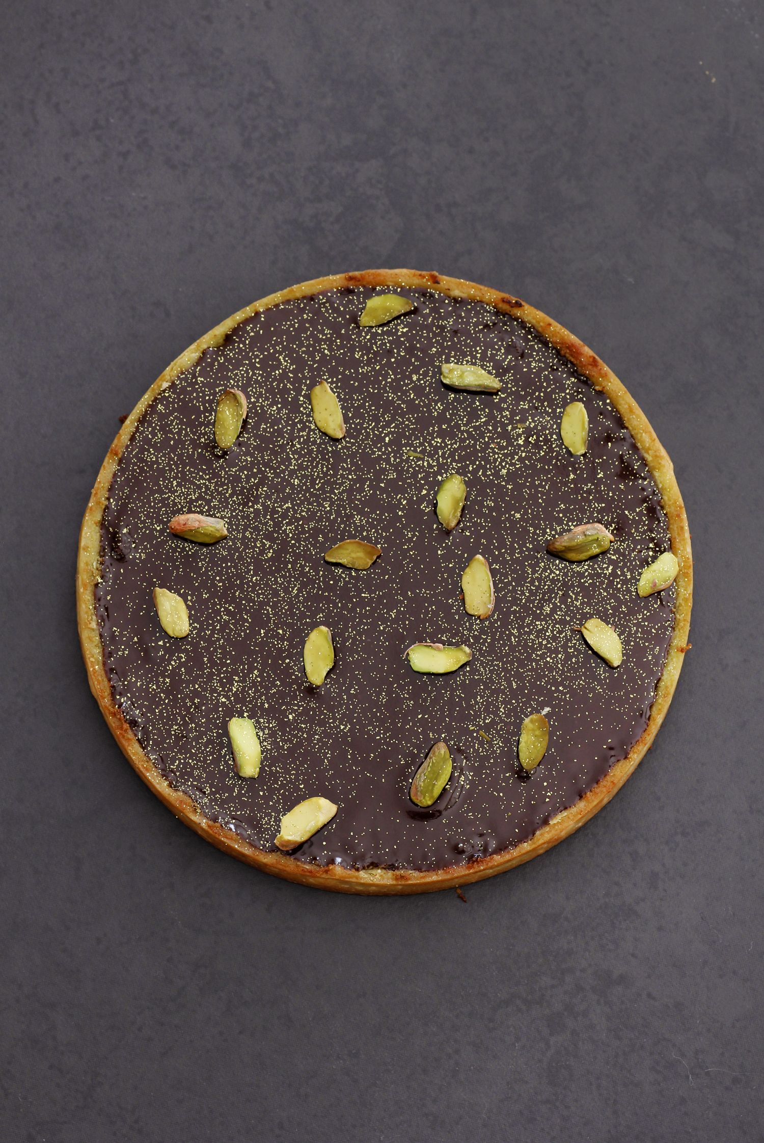 Pistachio Chocolate Pie | Photo: Natalie Levin