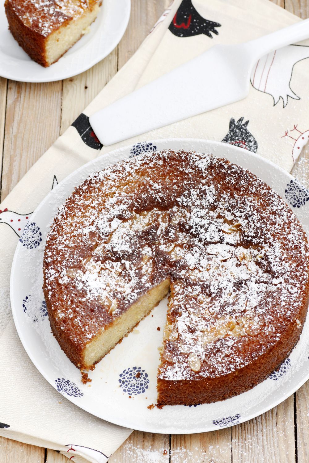 Orange, Polenta and Almond Cake 