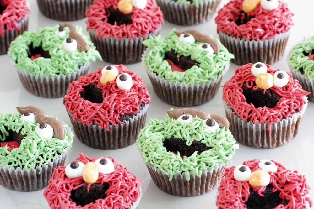 Sesame Street Cupcakes