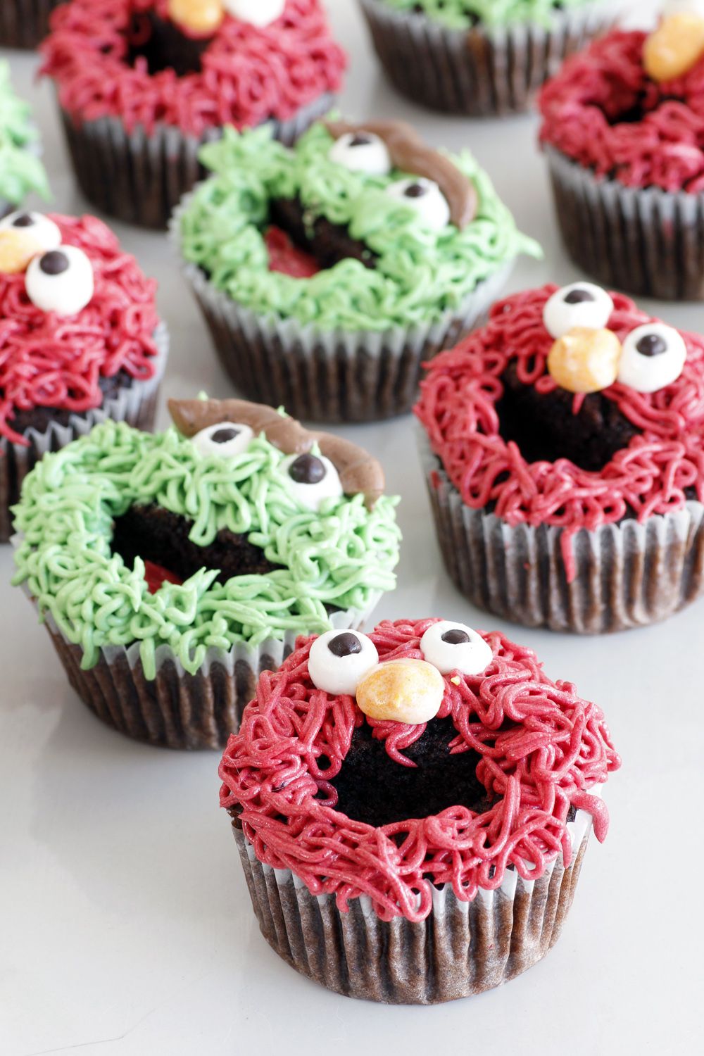 Sesame Street Cupcakes