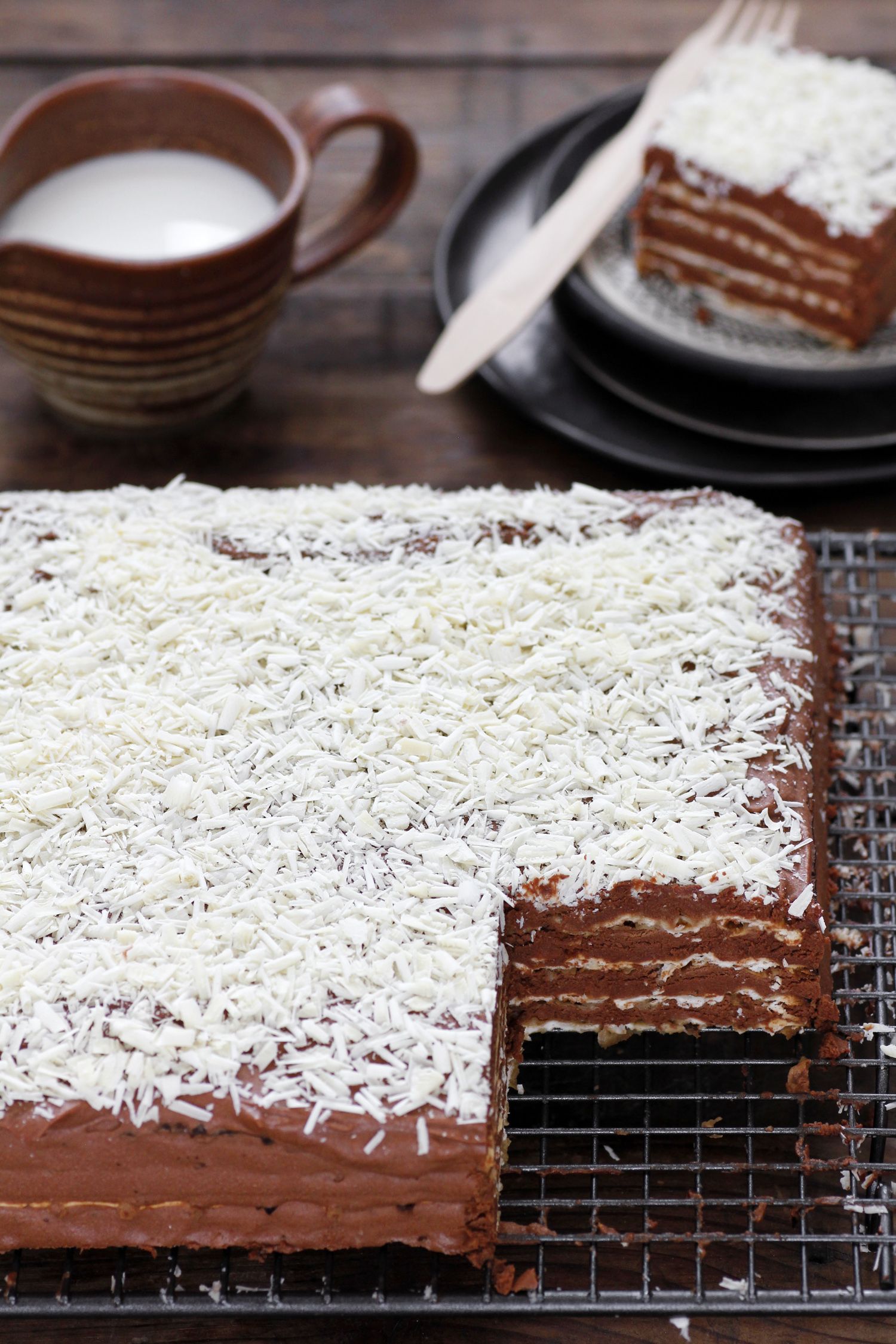 Traditional Chocolate Matzo Cake Traditional Chocolate Matzo Cake