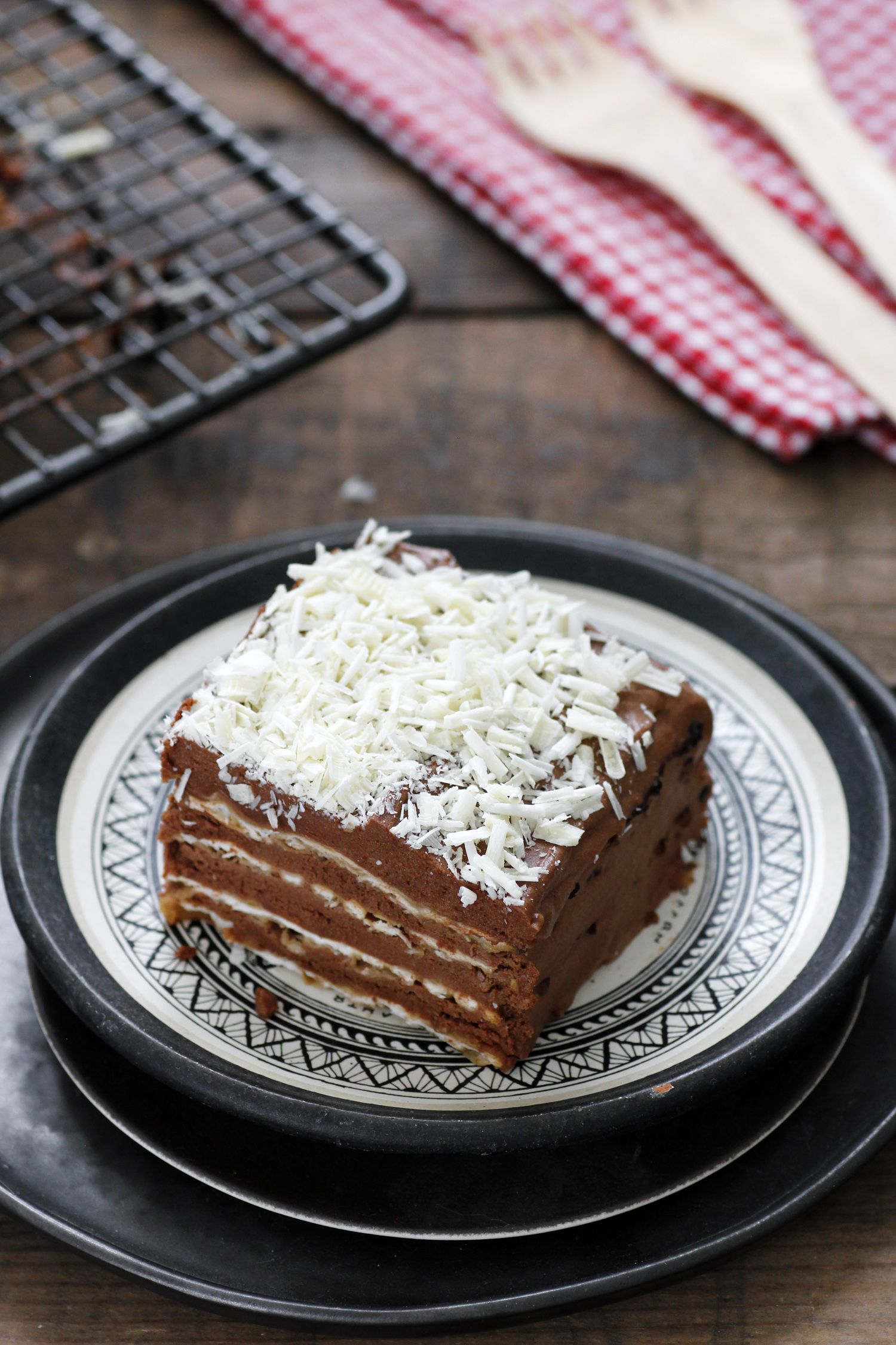Traditional Chocolate Matzo Cake