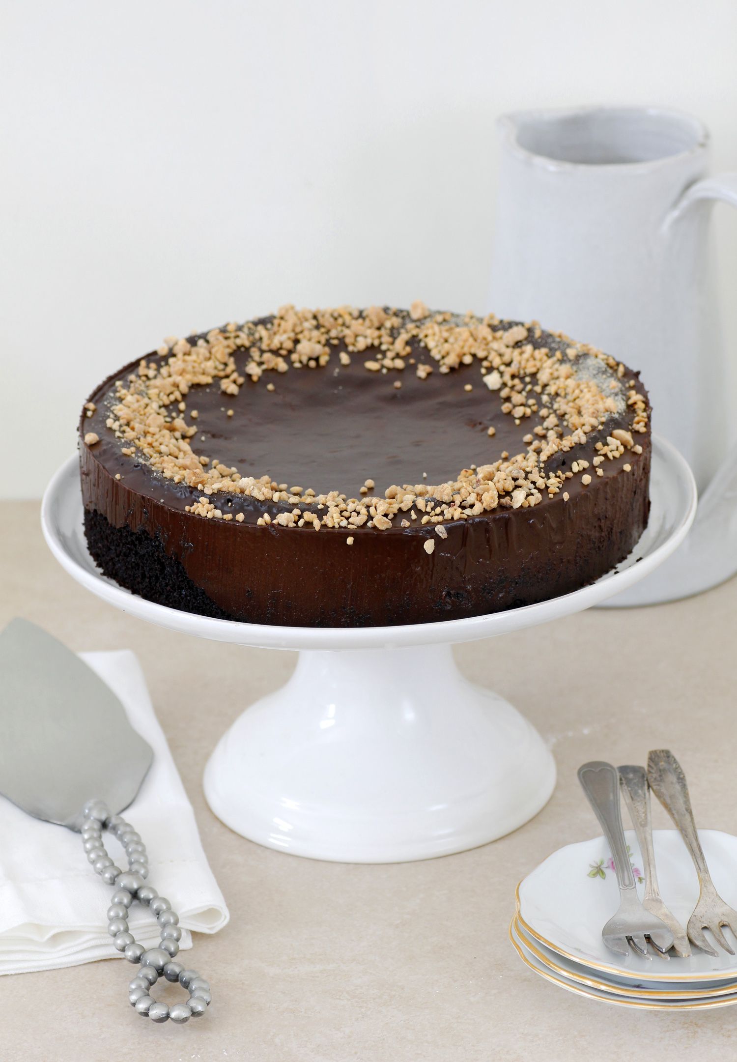 Almond and Olive Oil Chocolate Cake