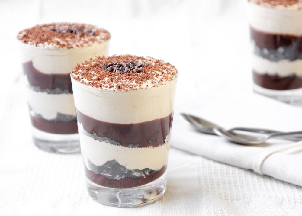 Mascarpone, Coffee and Chocolate Parfait Mascarpone, Coffee and Chocolate Parfait
