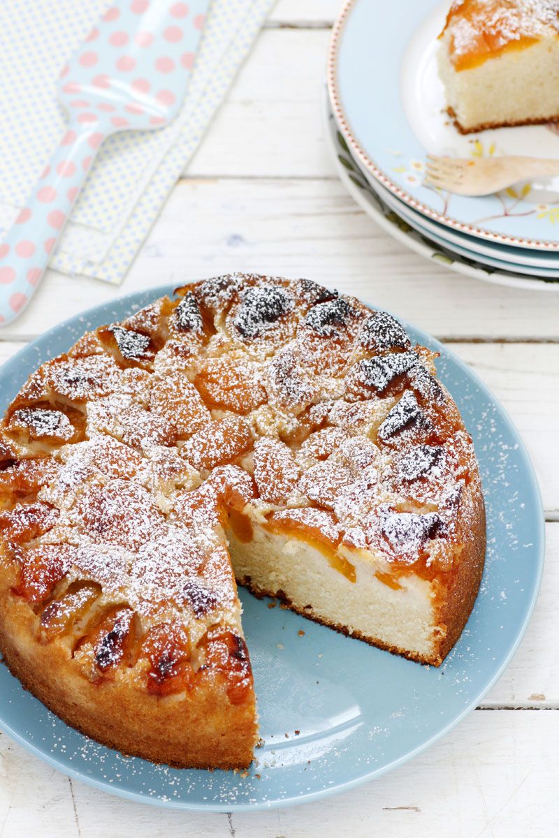 Marzipan Apricot Cake