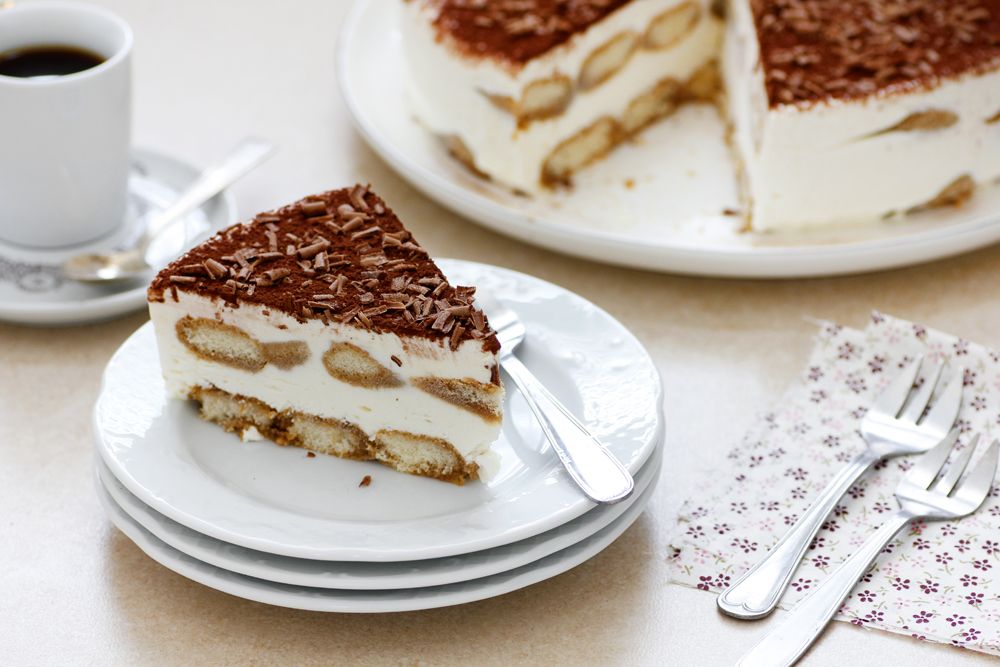 Tiramisu Ice Cream Cake