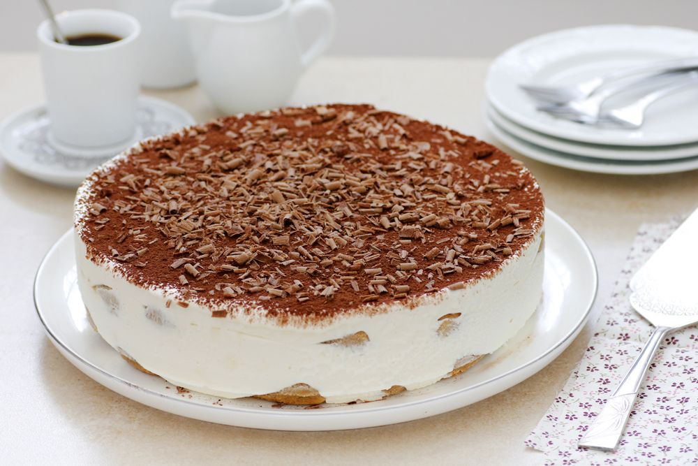 Tiramisu Ice Cream Cake