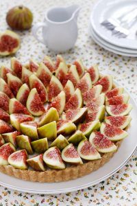 No-bake Fig and Marzipan Pie
