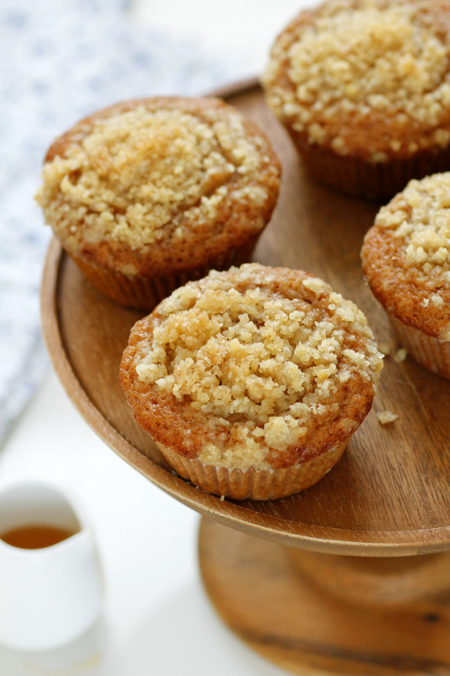 Honey Muffins with Streusel