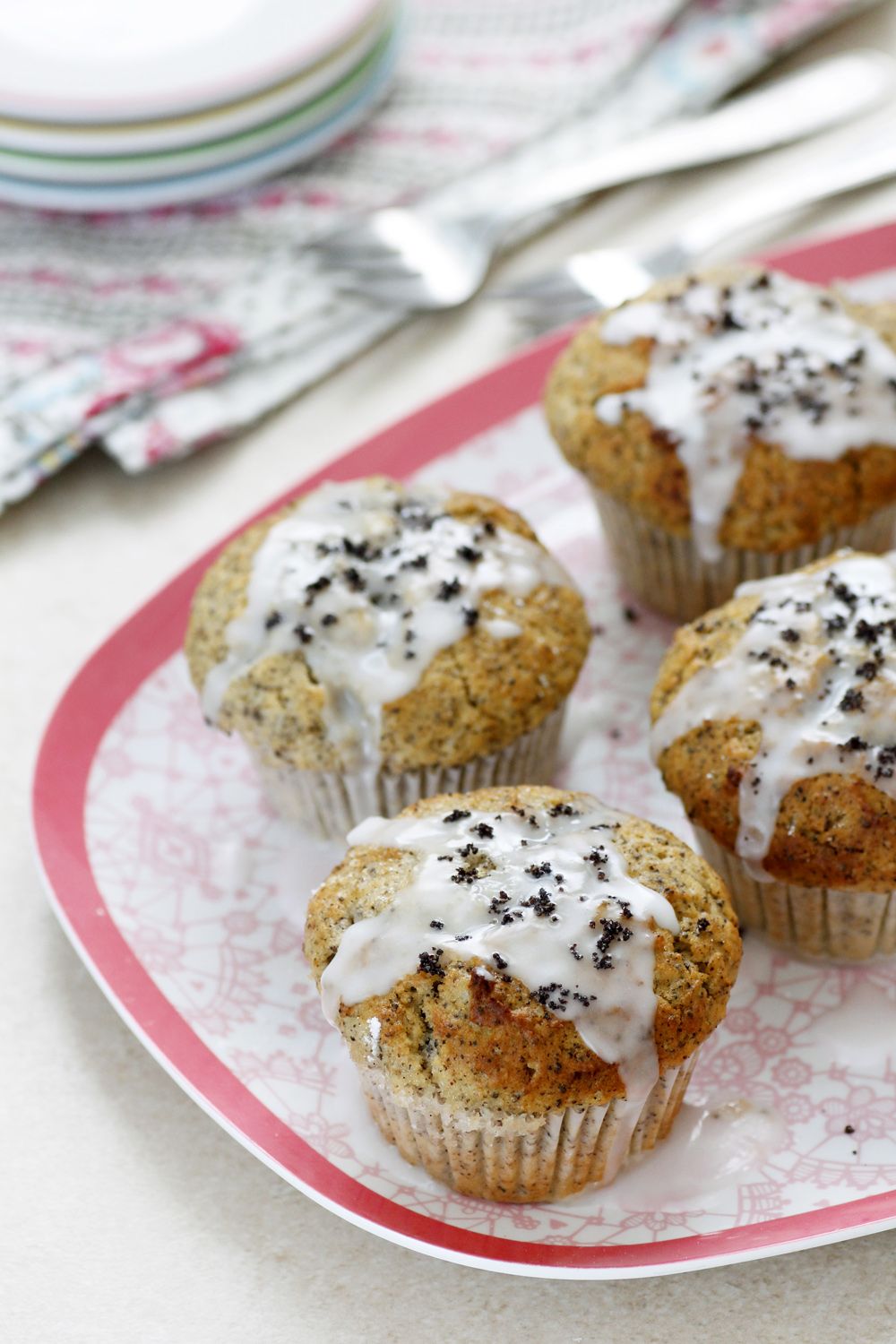 Starbucks Copycat Lemon Poppy Seeds Muffins