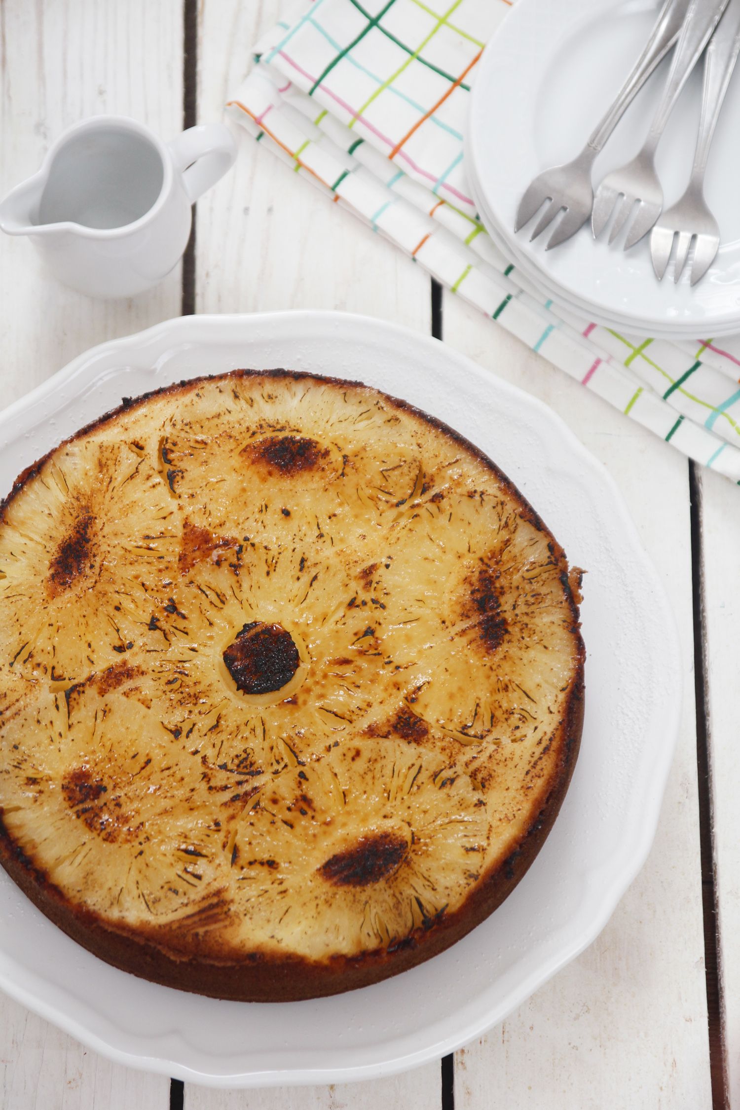 Upside-Down Pineapple Cake