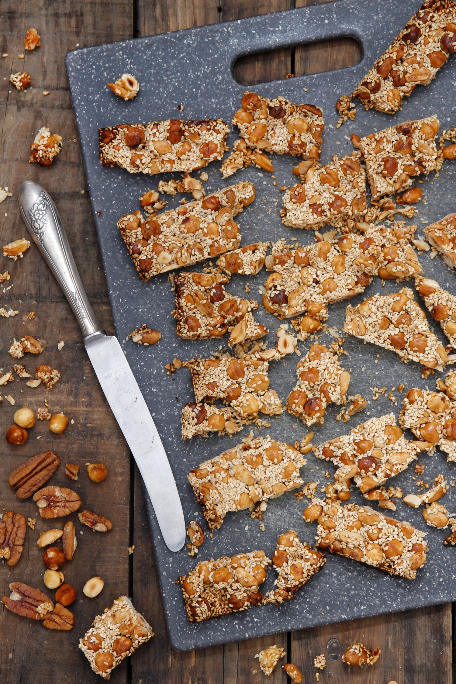 Sesame Nut Brittle