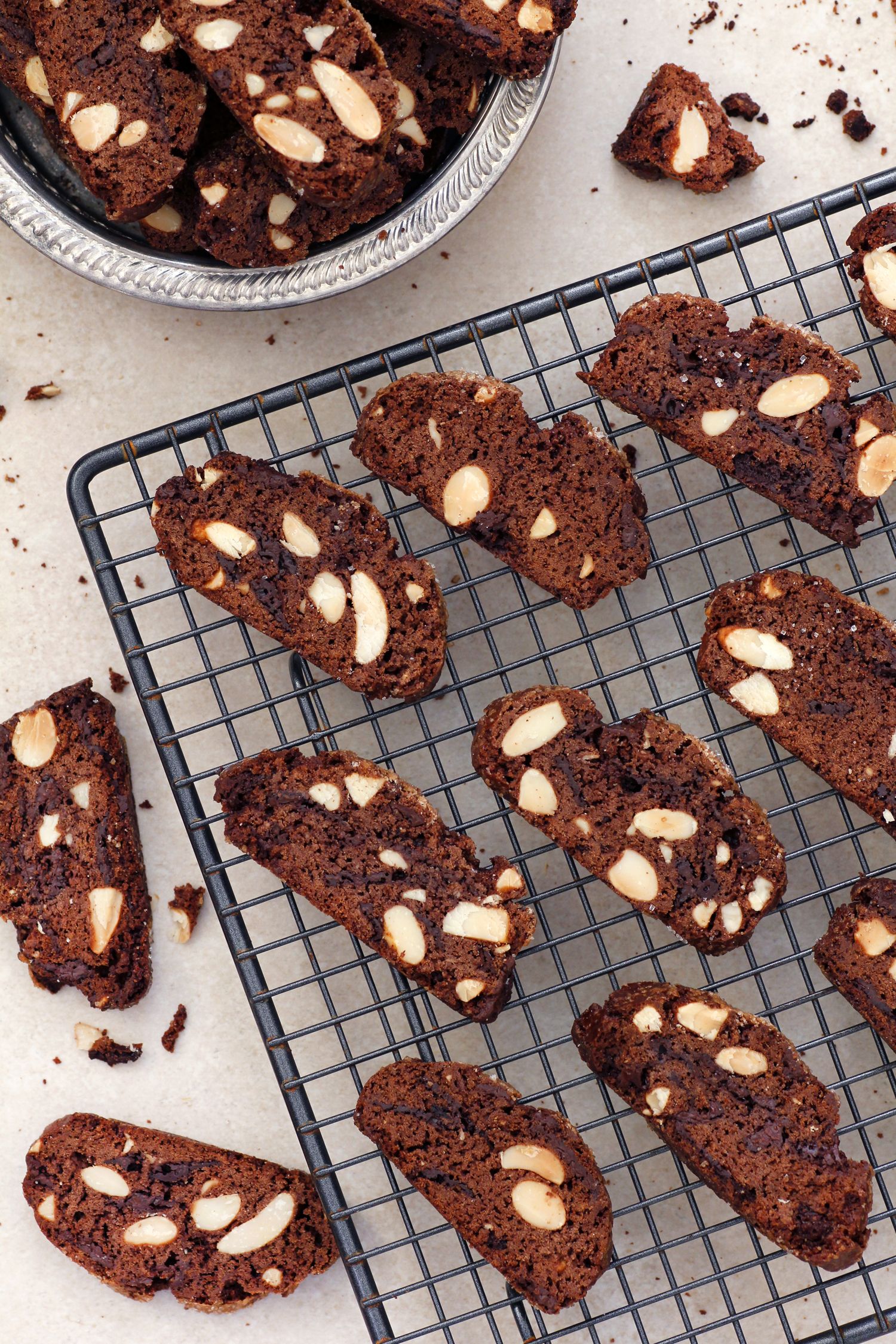 Chocolate Almond Biscotti