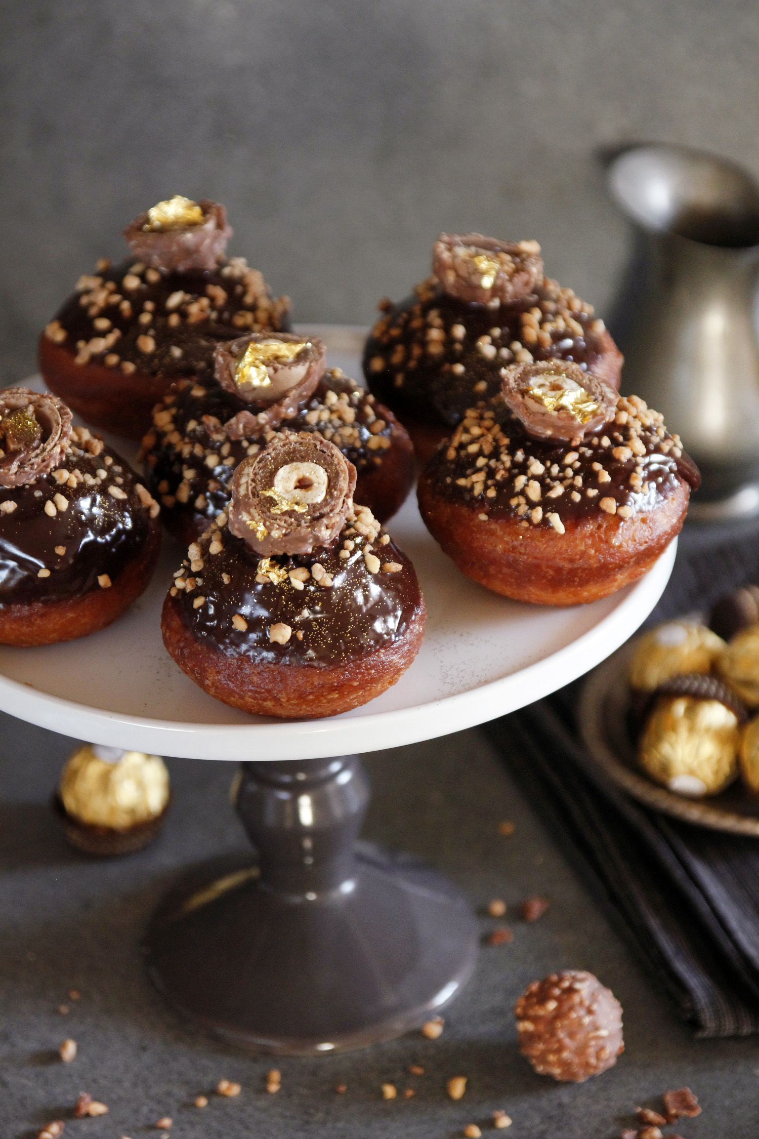 Ferrero Rocher Doughnuts