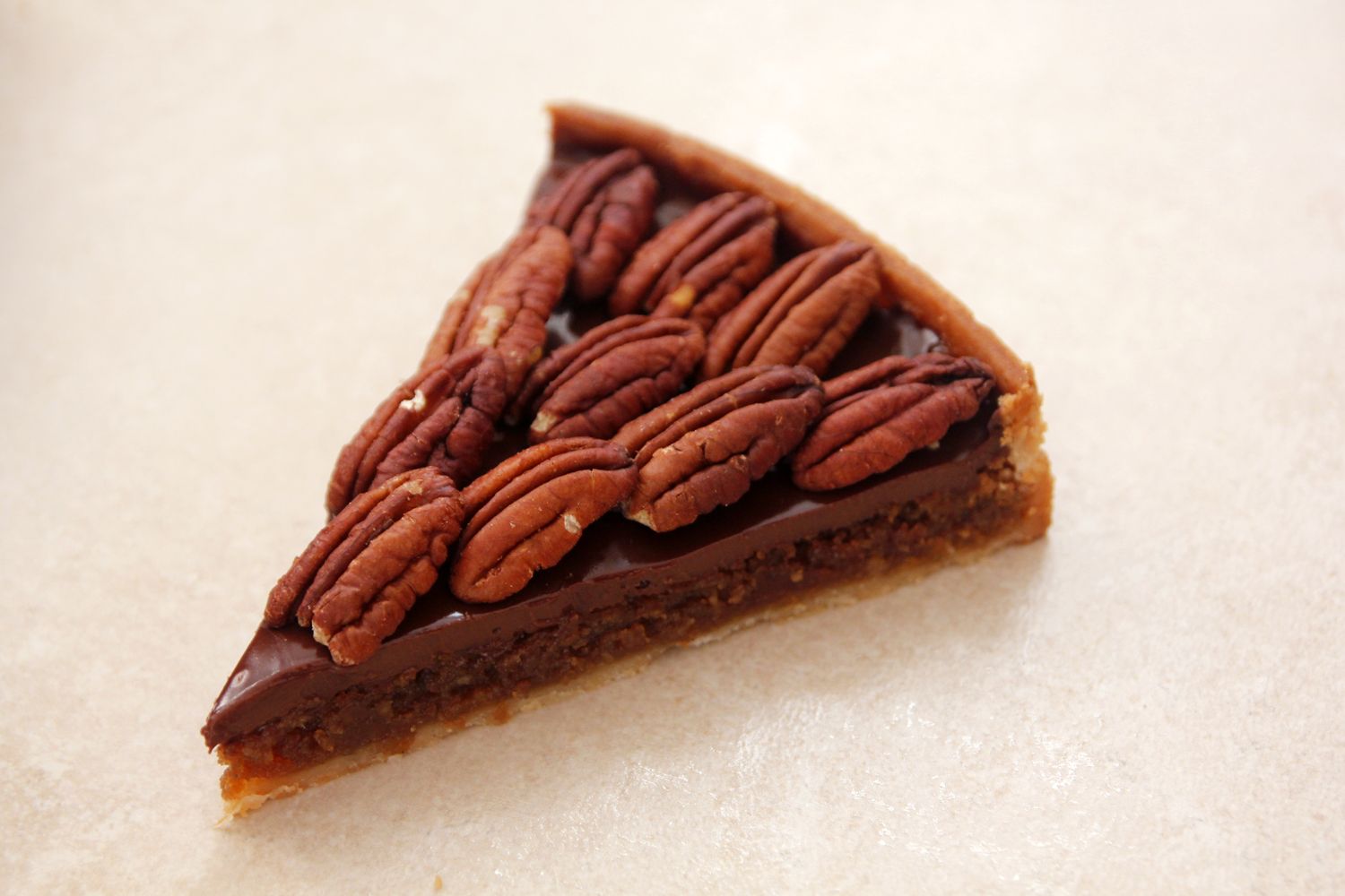 Modern Chocolate Nut Pie