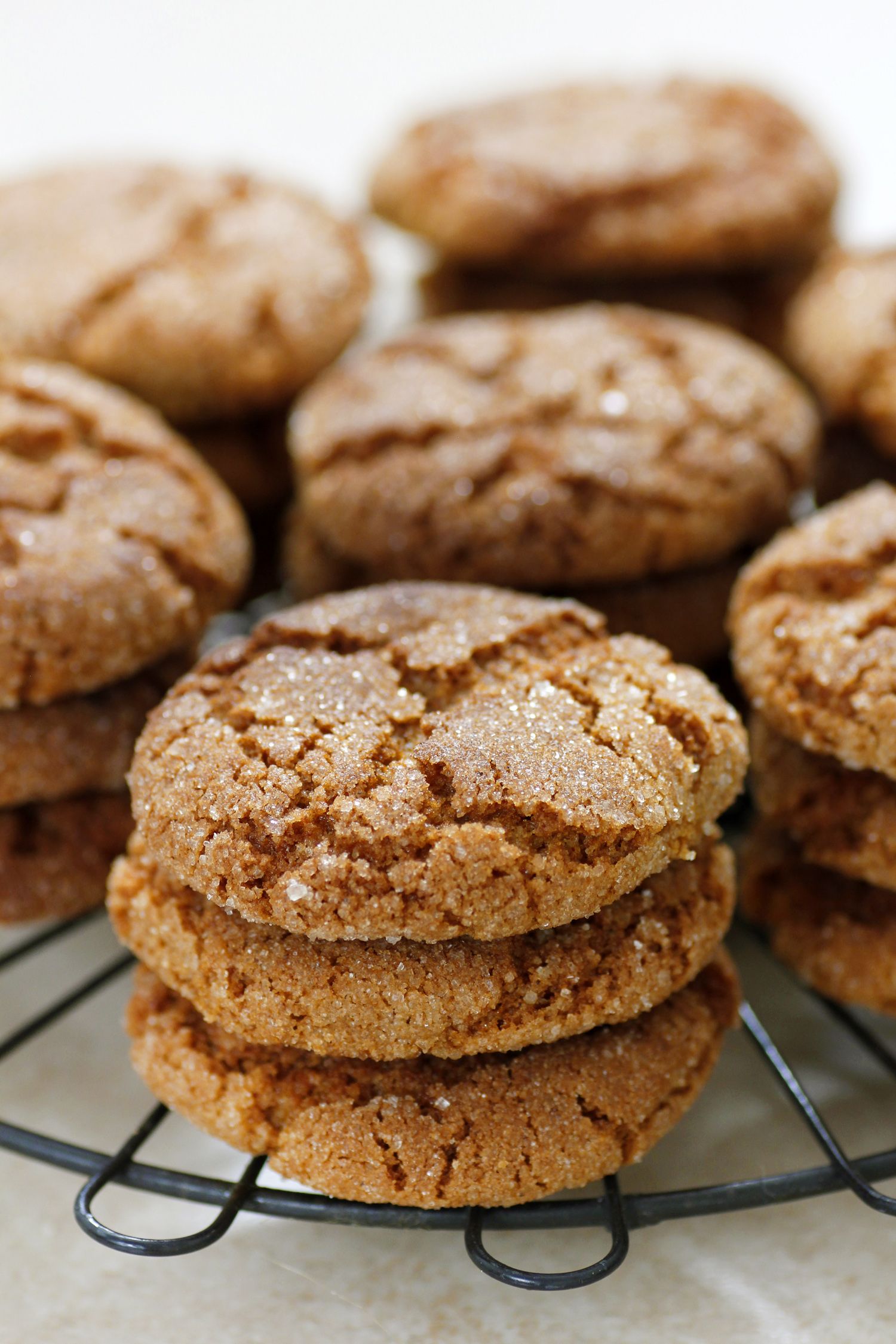 Soft Gingersnap Cookies