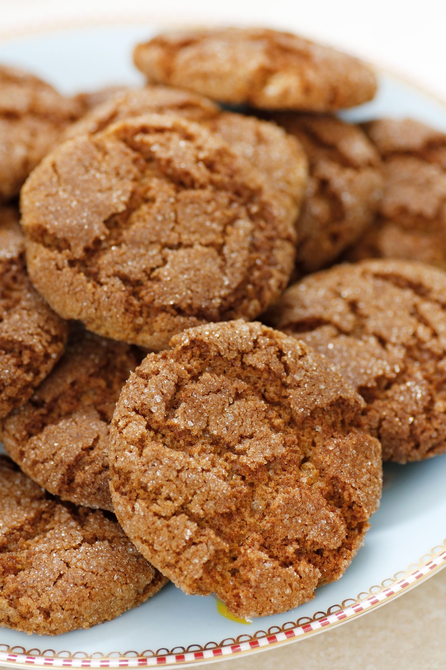 Soft Gingersnap Cookies