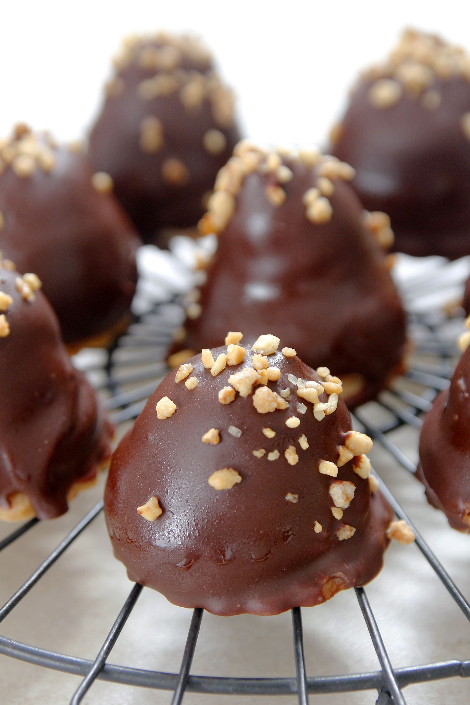 Peanut Butter Krembo Cookies with Jelly Surprise