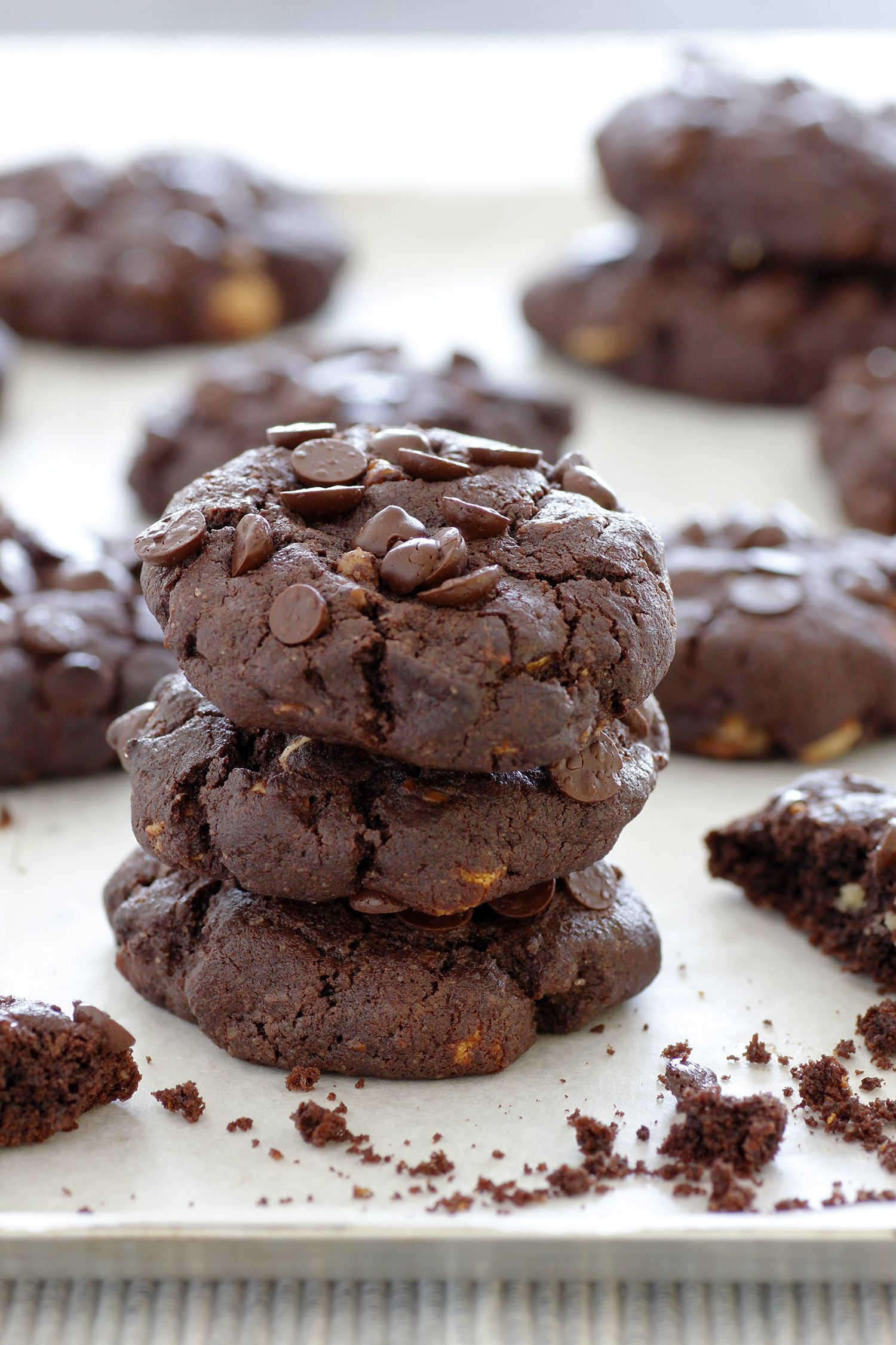 Double Chocolate Chip Cookies