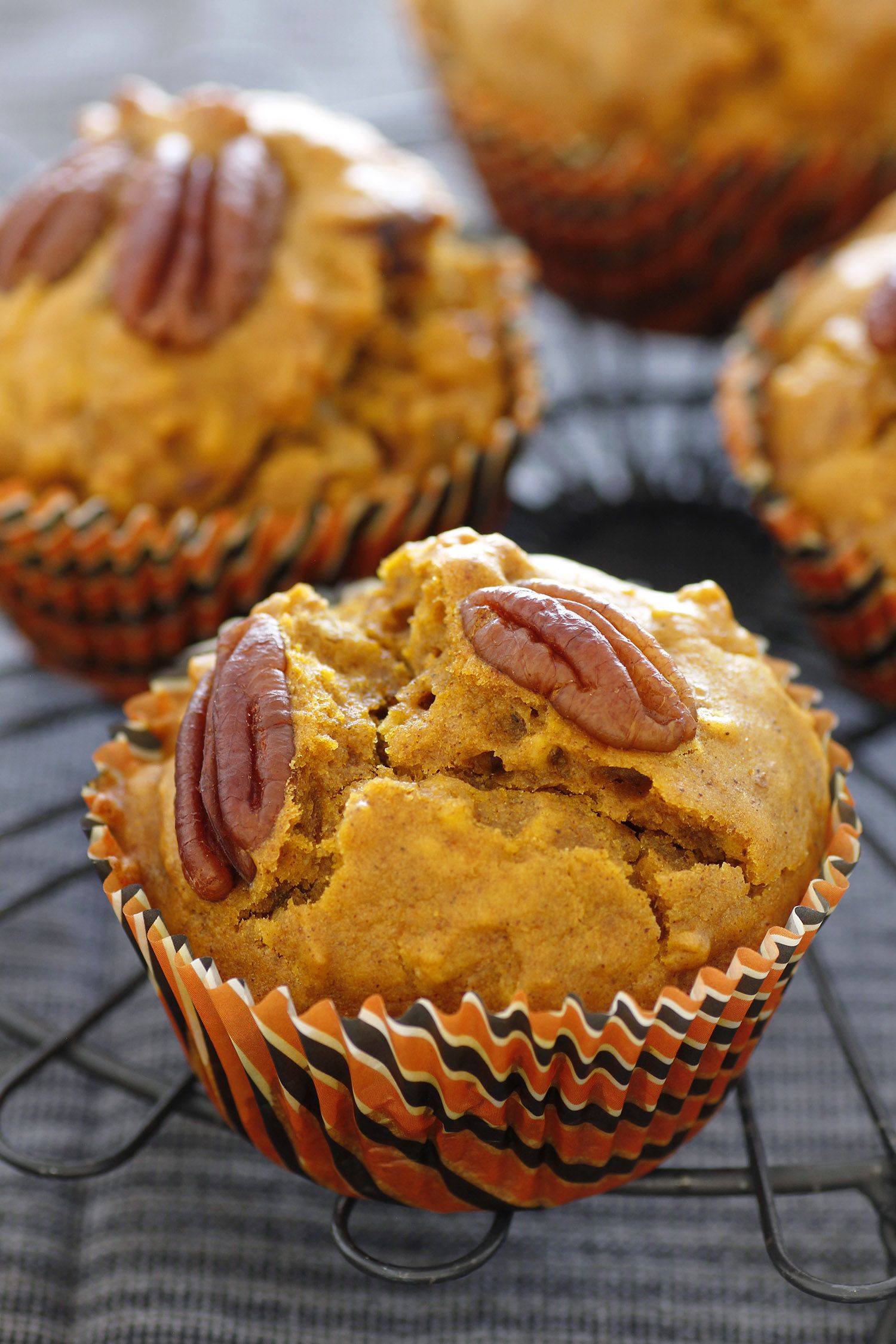Pumpkin Muffins with Pecans Pumpkin Muffins with Pecans