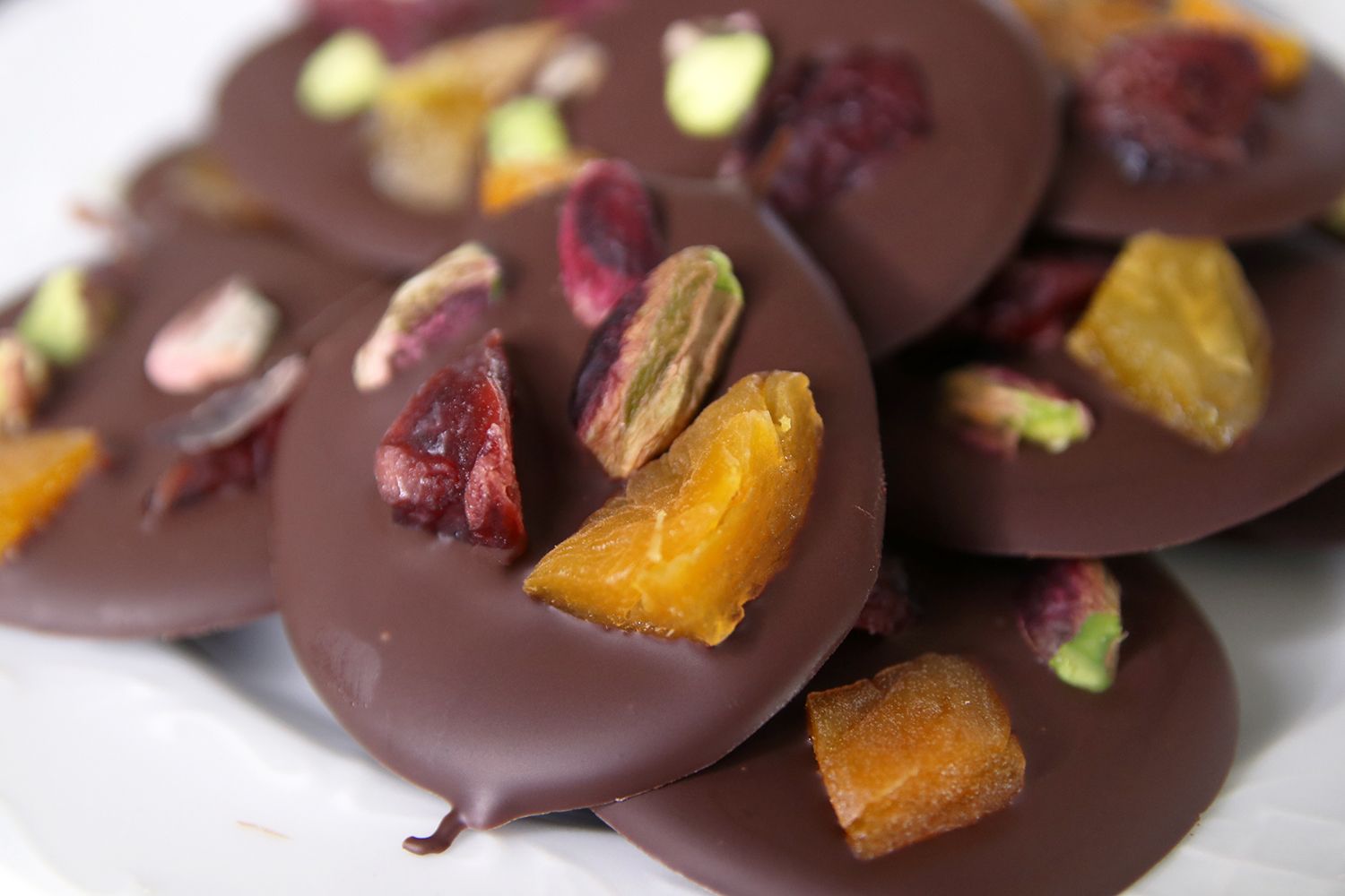 Chocolate Bars with Dried Fruits and Nuts Lil' Cookie