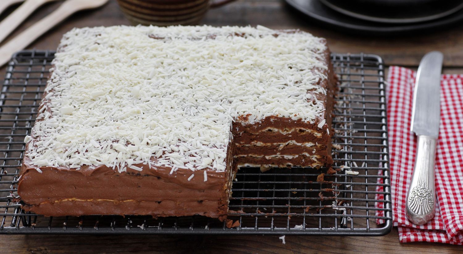 Traditional Chocolate Matzo Cake Lil' Cookie